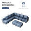 Ensemble de salon 3 pièces Zendajas-87909557