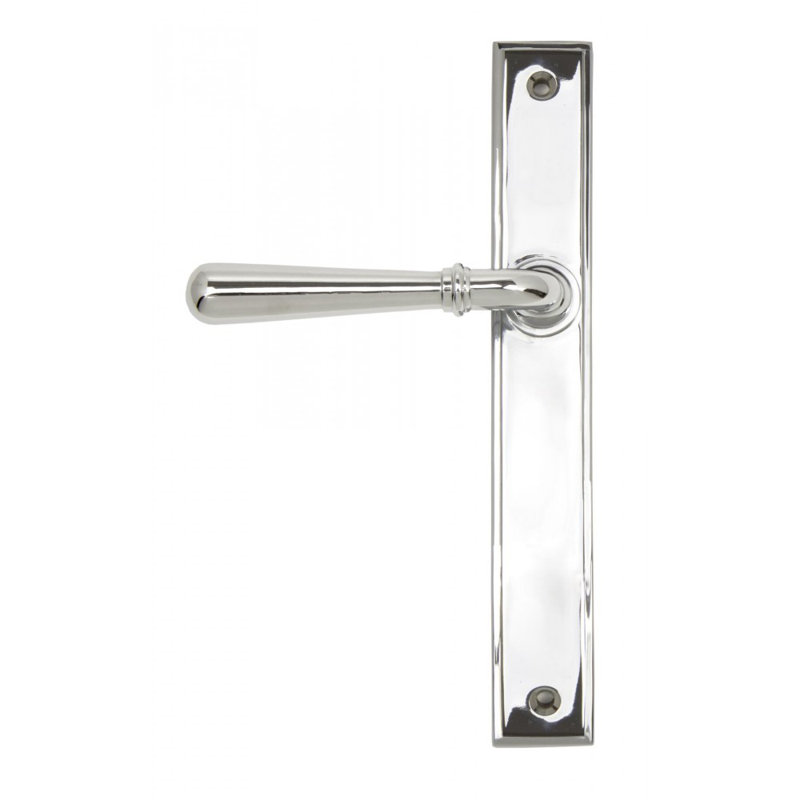 Newbury Door Handle, Polished Chrome