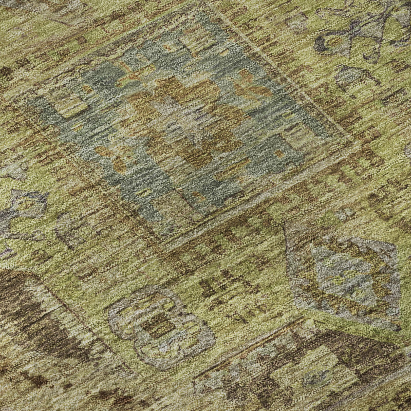 Tapis de qualité supérieure lavable à la machine AMF1743 Global, Rond 8 pi