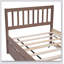 Structure de lit plateforme moderne en bois avec lit gigogne-2044829532