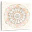 Mandala Kerner moderne champagne carré-109214864