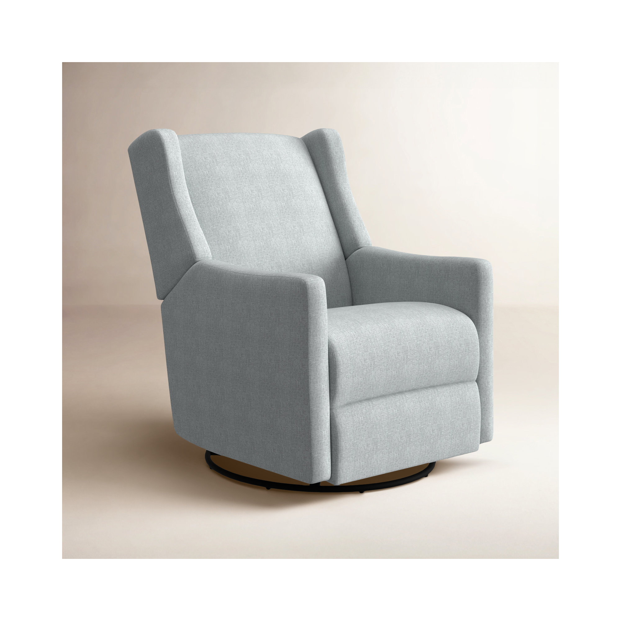 Andrina Manual Recliner, Dove Grey Performance