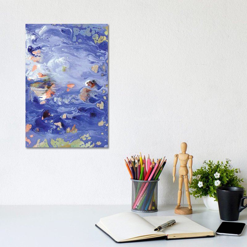 Atlantis Did Exist (Little Gem Series) by Deb Chaney - Print on Canvas, 20.32 cm H x 30.48 cm W, Wrapped Canvas
