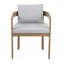Chaise de patio d'extérieur en aluminium-115516062