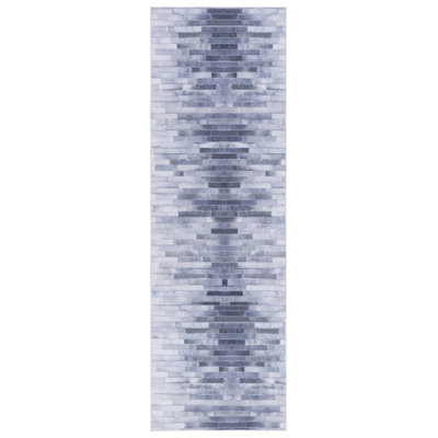 Tapis abstrait lavable à la machine Avrumi