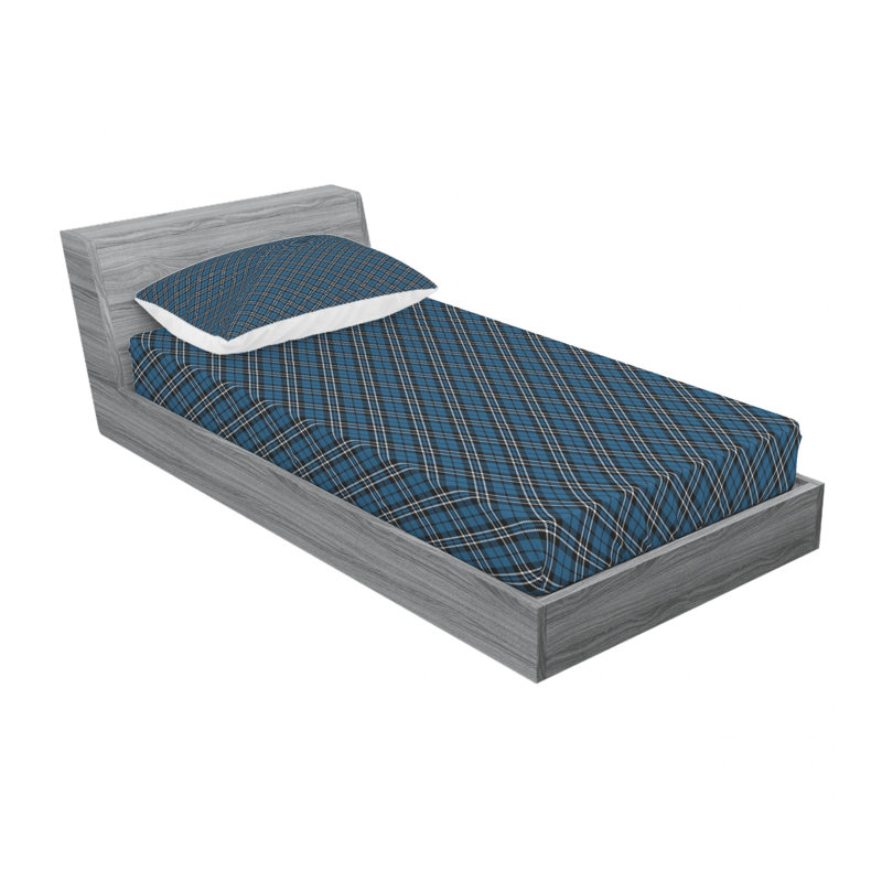 Ensemble de draps Victorian, Ensemble de draps pour lit simple avec drap-housse