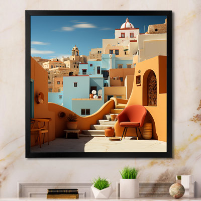 " Islam Medina Pop Art Infused Village I "