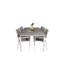 Faiyaz 6 - Person Patio Dining Set with Extendable Rectangular Table