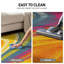 Tapis touffeté à motif abstrait Akieba-45440907