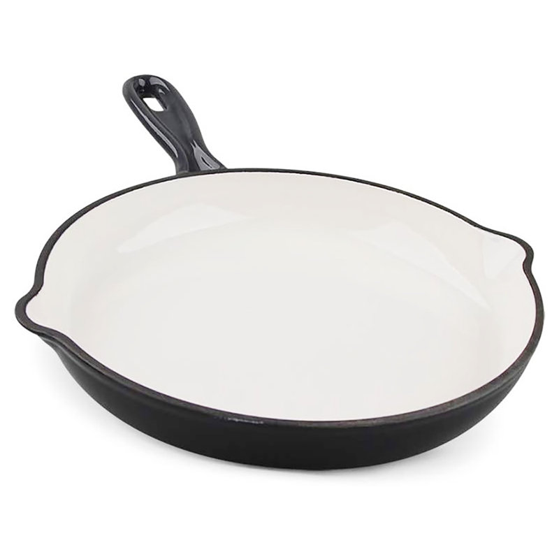 14 - Piece Cast Iron Cookware Set, Black