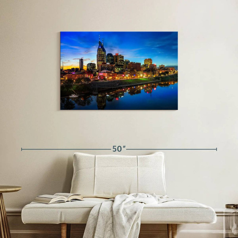 Paysage urbain Sirci Nashville, H 24 po x l 36 po