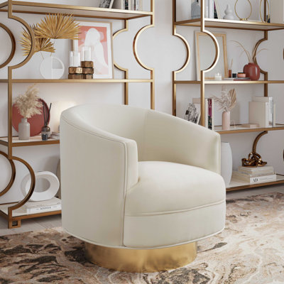 Velvet Barrel Chair