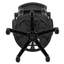 Mid-Back Mesh Ergonomic Drafting Chair with Adjustable Foot Ring and Flip-Up Arms-579878737