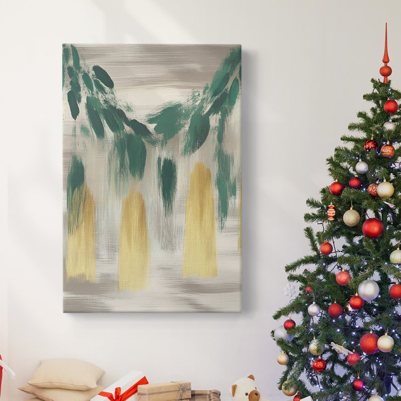 Art des Fêtes de Noël - Toile tendue avec châssis CCL III, H 60 po x l 40 po