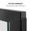 Vidro Klarstein 63cm W Black Bio-Ethanol Fireplace Insert