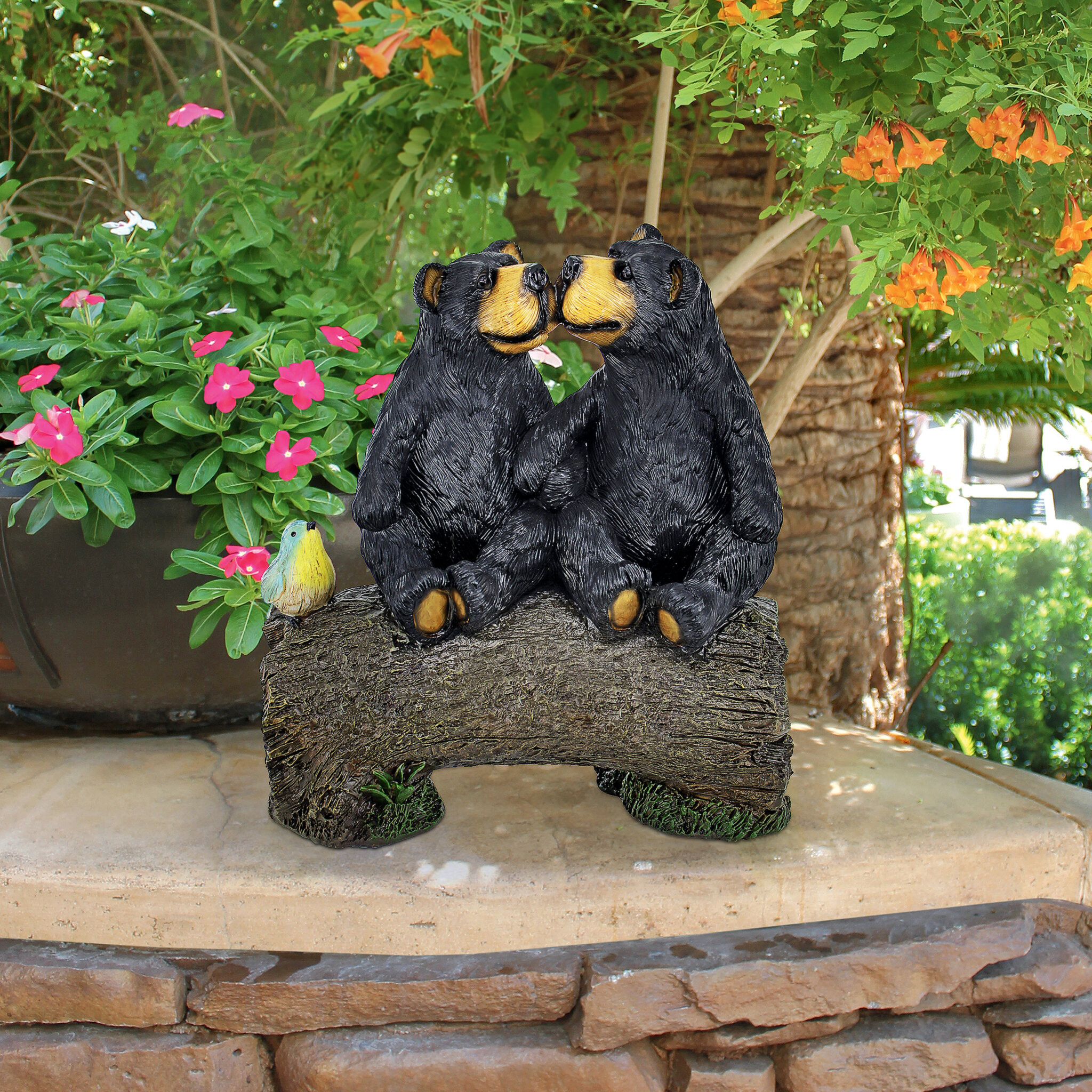 Design Toscano Best Bear Buddies Garden Statue | Wayfair