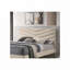 Lit tapissier Mid-Century avec tête de lit en tissu-546090529