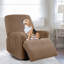 Housse pour fauteuil inclinable à coussins carrés/rectangulaires-189624712