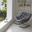 Powder Coated Steel Outdoor Chair-1529456836