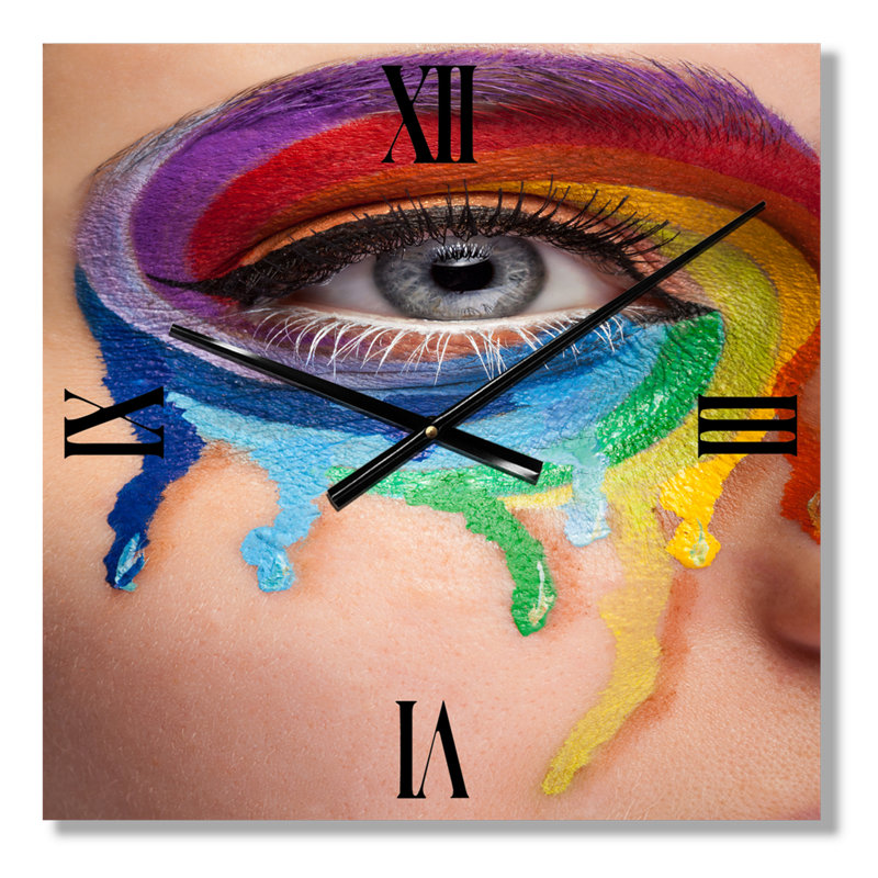Gros plan sur une horloge murale, Grand
