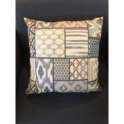 Wilpert Embroidered Cotton Blend Pillow Cover