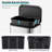 Stainless Steel Garbage Can With Lid, Step-On Pedal And Inner Bucket, Rectangular Trash Can For Kitchen-109707638