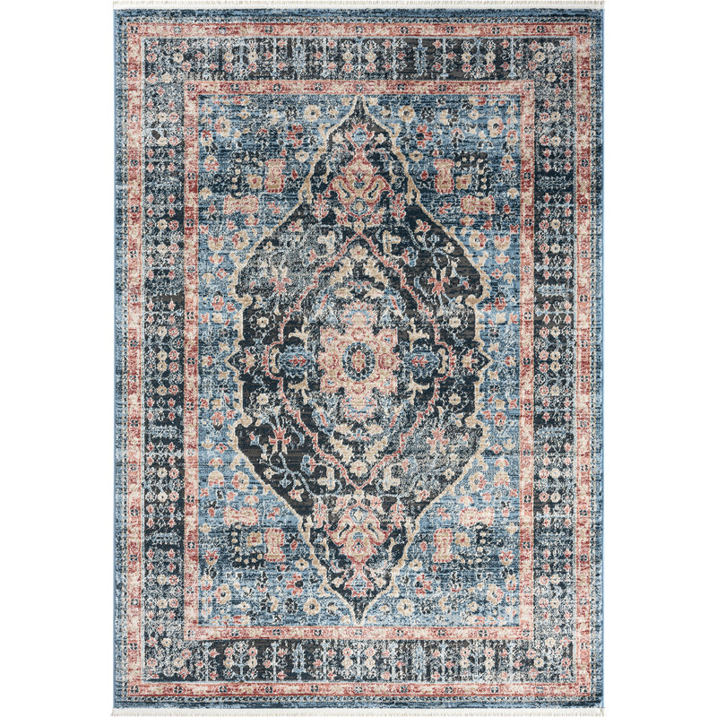 Oriental Indoor Rug, Rectangle 6' x 9'