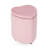 Hello Kitty Heart Storage Ottoman Chair, Velvety Fabric Padded Makeup Stool with Comfy Polyurethane Foam