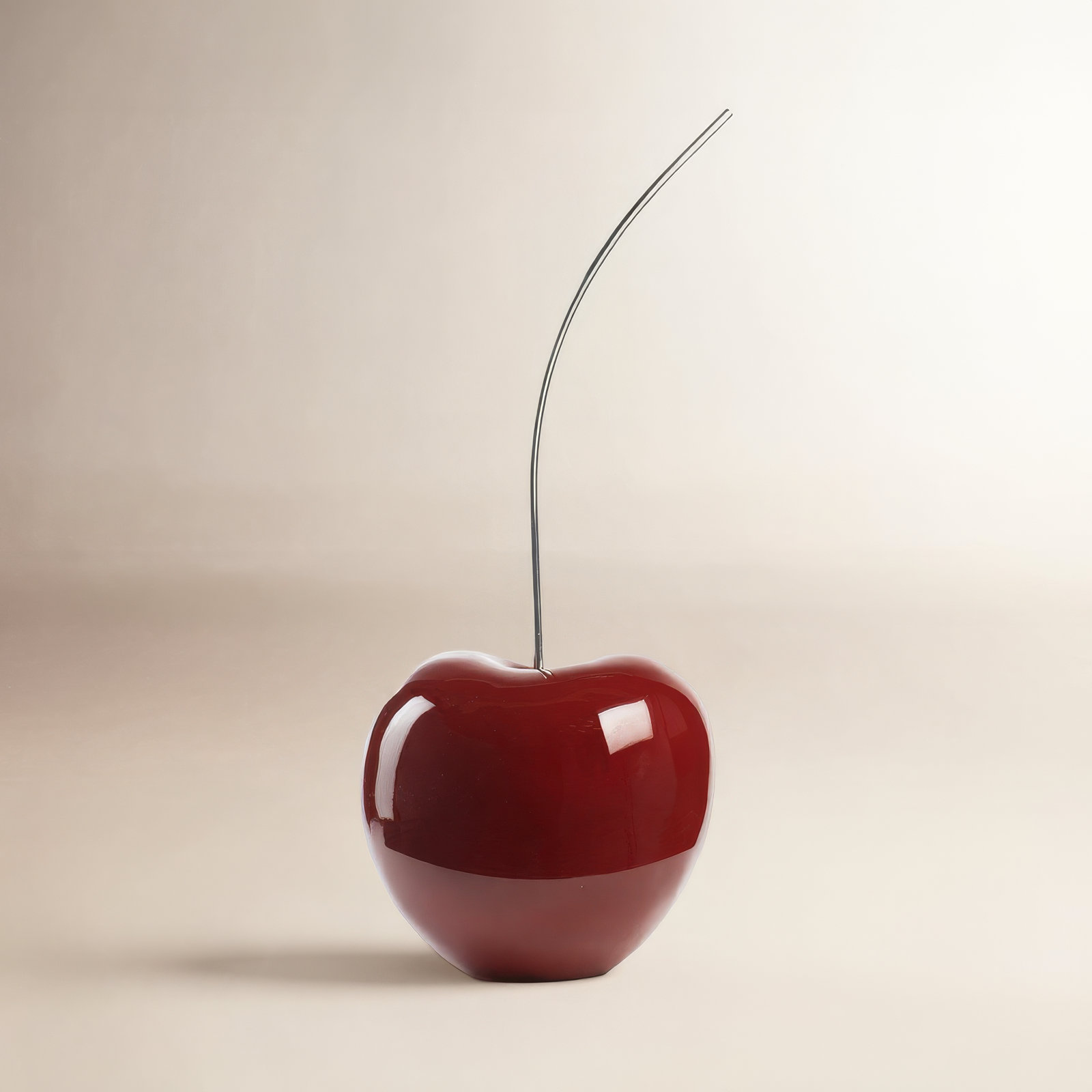 Izara Sculpture, Dark Red, 18" H x 5.5" W x 5" D