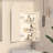 Corner Arched Medicine Cabinet With Mirror, Medicine Cabinet With 2 Storage Shelf-990461472