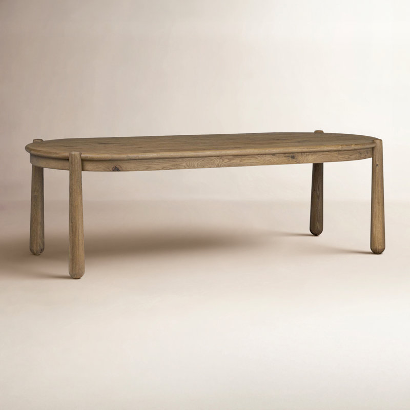 Salvador Dining Table, Smoked Oak