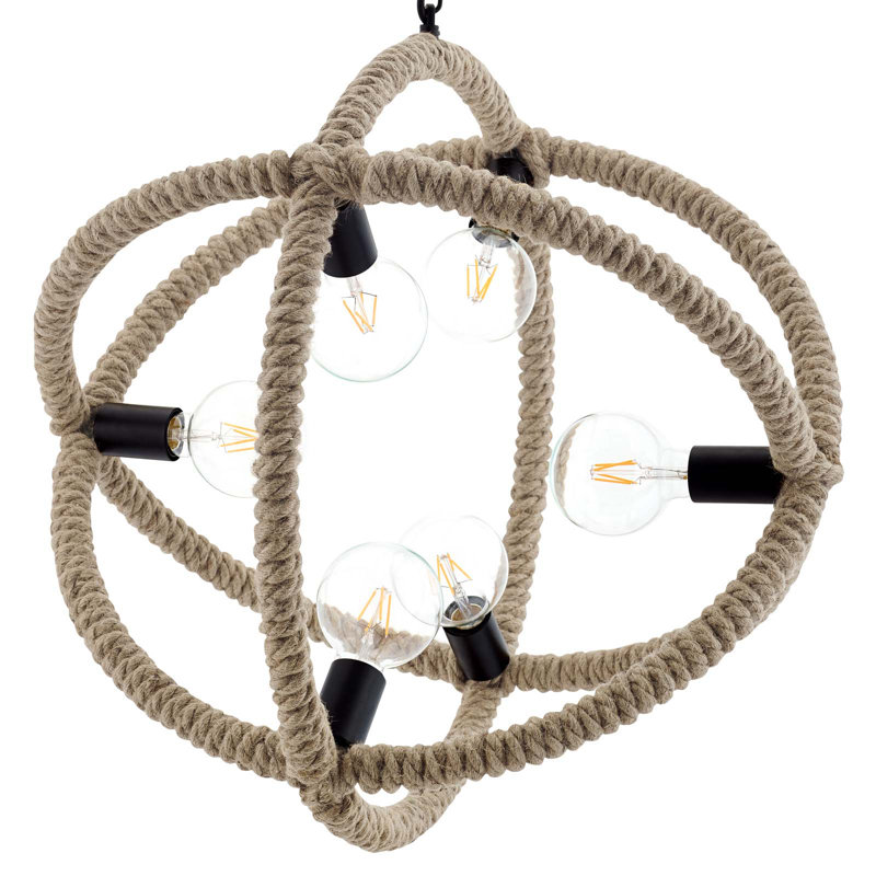 Lustre suspendu Transpose Rope de Modway