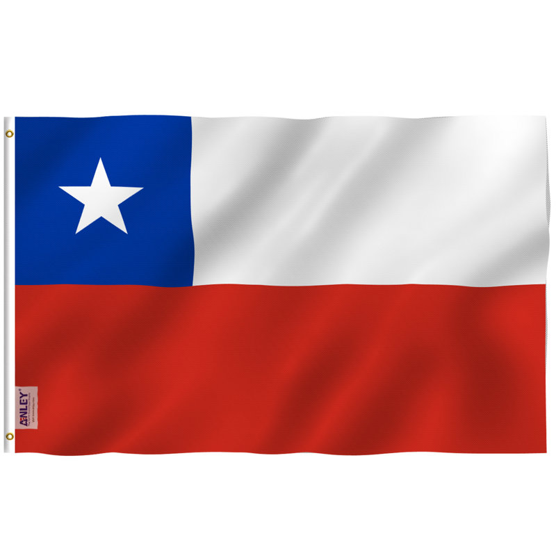Chile Flag Polyester 36" x 60" House Flag
