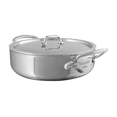 Mauviel M'URBAN 4 3.2 qt. Stainless Steel Pot