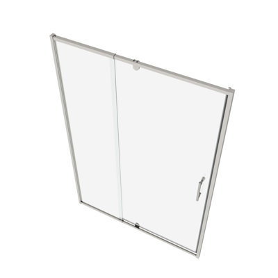 44 - 48" X 71" Pivot Swing Glass Shower Enclosure, , Easy Install, Magnetic Closure, Leak Design Shower, 71", 1/4" Tempered Glass, Assembly, Seal, Leak Resistance