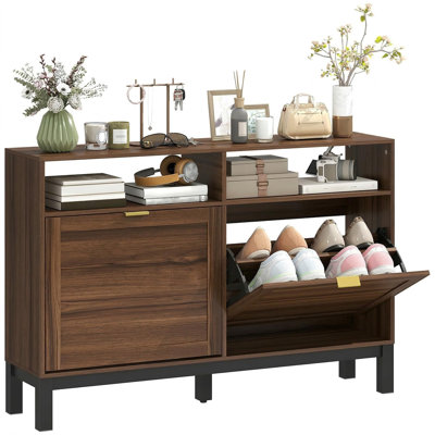 8 Pair Shoe Storage Cabinet