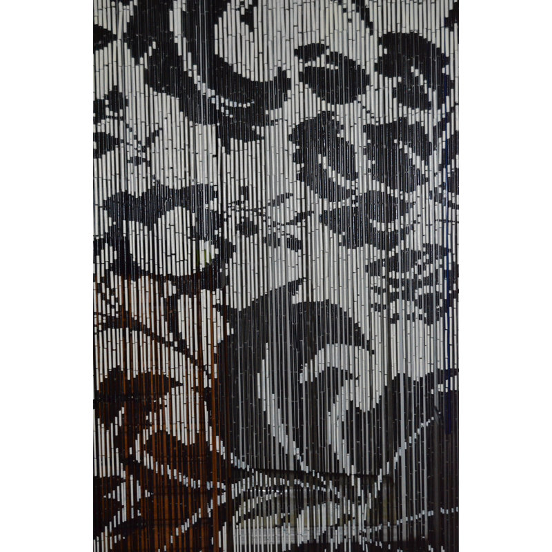 Bamboo Semi Sheer Curtain Single Panel