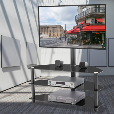 Versatile TV Stand For Tvs Of Various Sizes, Offering Ample Storage And A Timeless Design To Enhance Your Entertainment Space