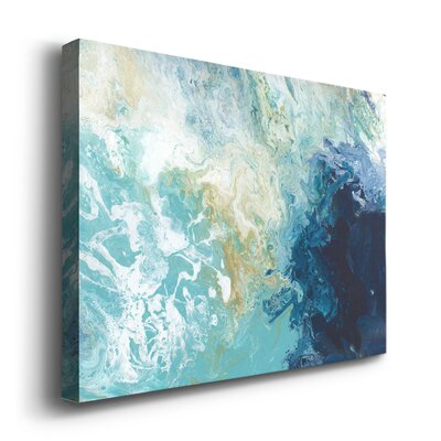 Mercer41 Ocean Flow Framed On Canvas Print & Reviews | Wayfair