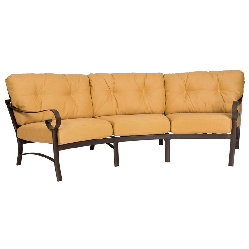 Crescent Sofa, Oyster, Impact Vapor Gray