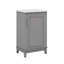 Meuble-lavabo de 20 po avec lavabo, meuble-lavabo en bois massif avec supports de porte et porte à fermeture en douceur-1429654350