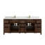 Meuble-lavabo double 84 po avec plateau en quartz Sonoma-101692587-138893351