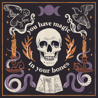 " Spooky Symbols IV " by Janelle Penner
