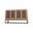 Modern Burlywood Solid Wood Sideboard
