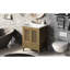 Meuble-lavabo de 24 po avec lavabo en céramique, armoire, conception naturelle, structure solide, nombreuses options de rangement, meuble-lavabo à installation simple, lavabo, tiroir d'armoire, fabrication solide