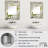 Green Eco Friendly Cubic collage I - Solar Panels Accent Mirror-2137507361