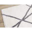 Tapis blanc à motif géométrique Agnetha-2091310221