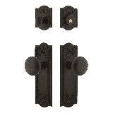 Nostalgic Warehouse Meadows Entry Set with New York Knob