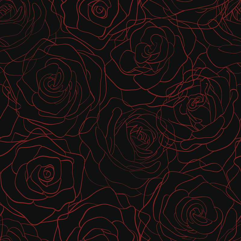 «Despina Red Roses», impression sur toile tendue, H 20 po x l 20 po