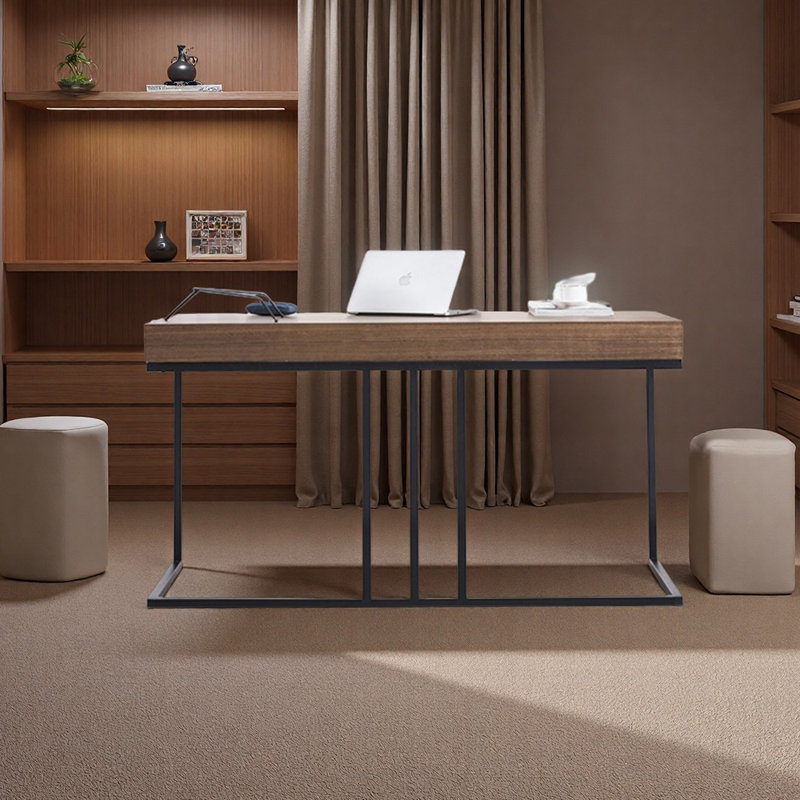 Bureau minimaliste et polyvalent, H 29,53 po x l 55,12 po x P 23,62 po
